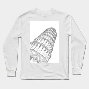 Pisa Tower Long Sleeve T-Shirt